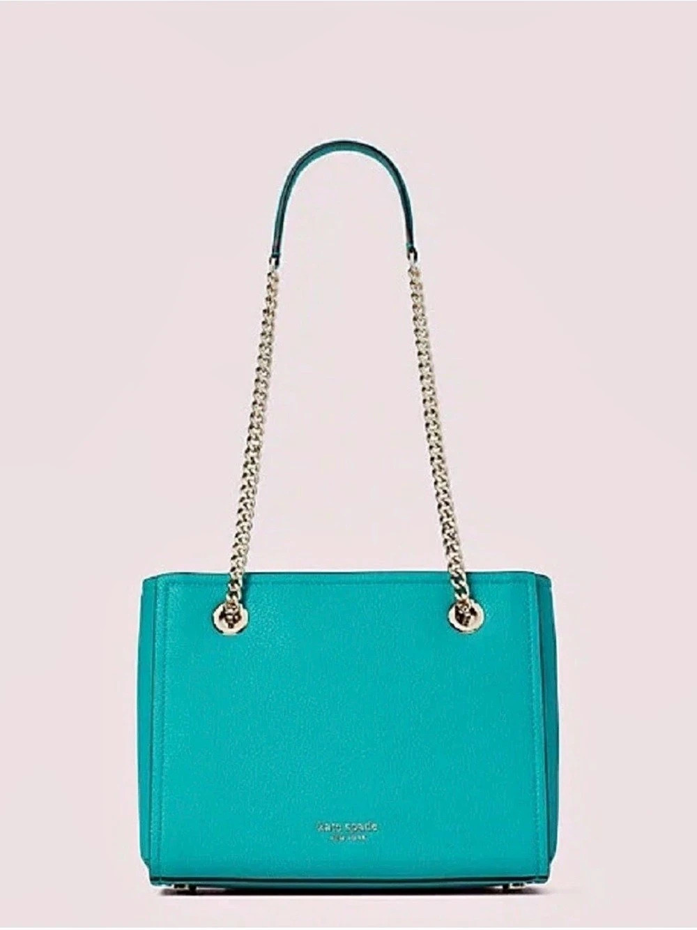 Kate Spade Green Chain Strap Tote Like New